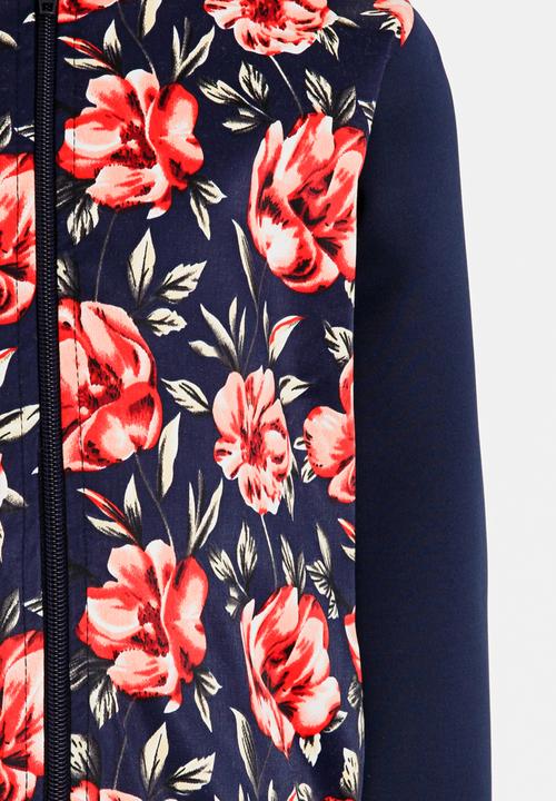 See-Saw - Printed Bomber Jacket Multi-colour