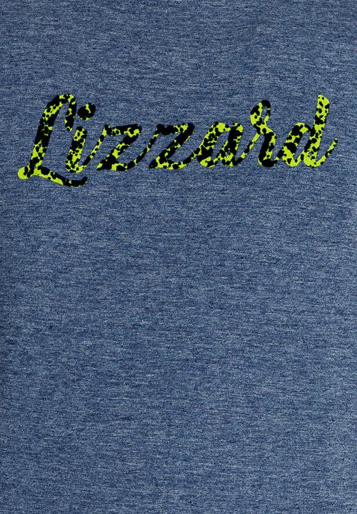 Lizzard - Jax Printed Tee Dark Blue