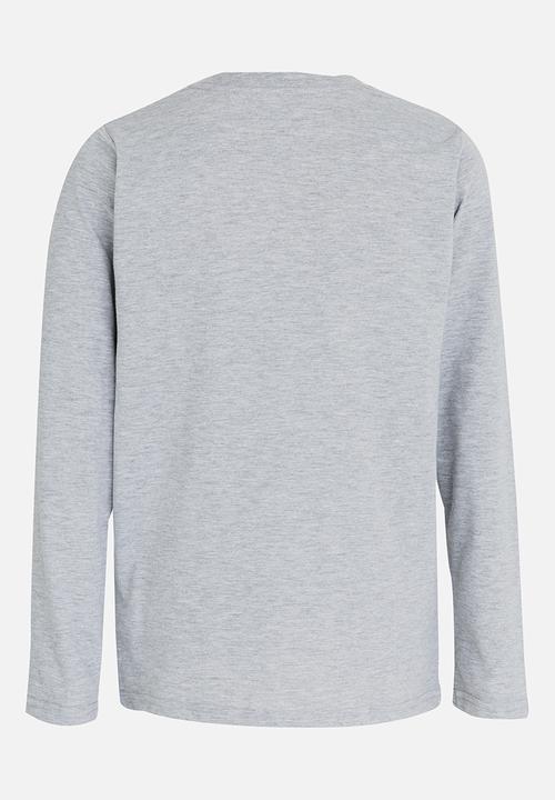 Quiksilver - Glass Off Long Sleeve Classic Fit Tee Grey