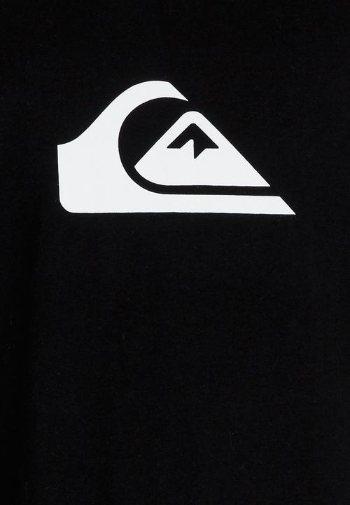 Quiksilver - Comp Logo Short Sleeve Classic Fit Tee Black