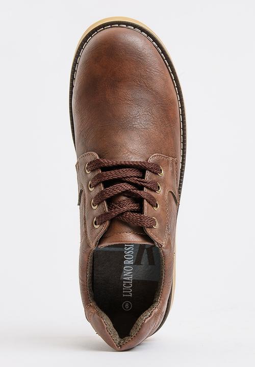 Luciano Rossi - 2101 Lace Up Shoes Mid Brown