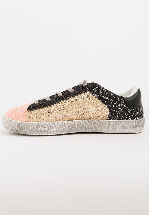 Pop Candy - Glitter Colour Block Sneaker Multi-colour