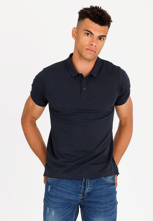 Brave Soul - Fyodor Cotton Golfer Navy