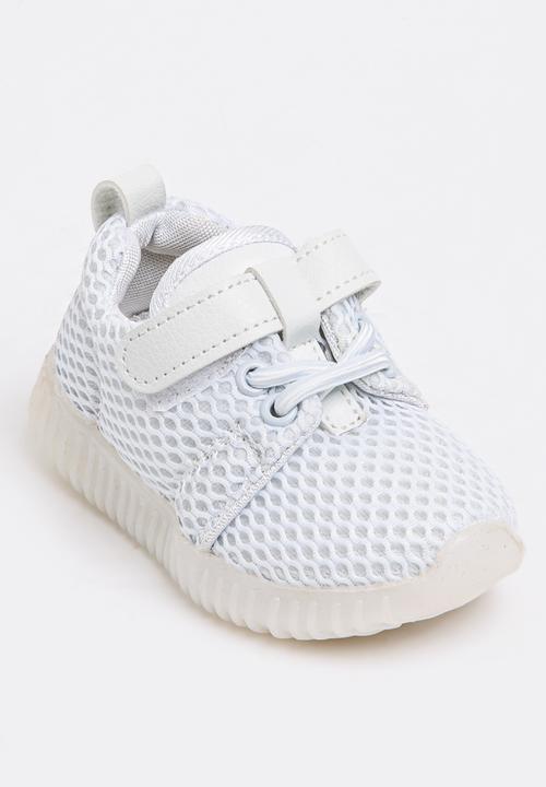 Pop Candy - Girls Light Up Sneaker White