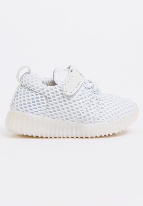 Pop Candy - Girls Light Up Sneaker White