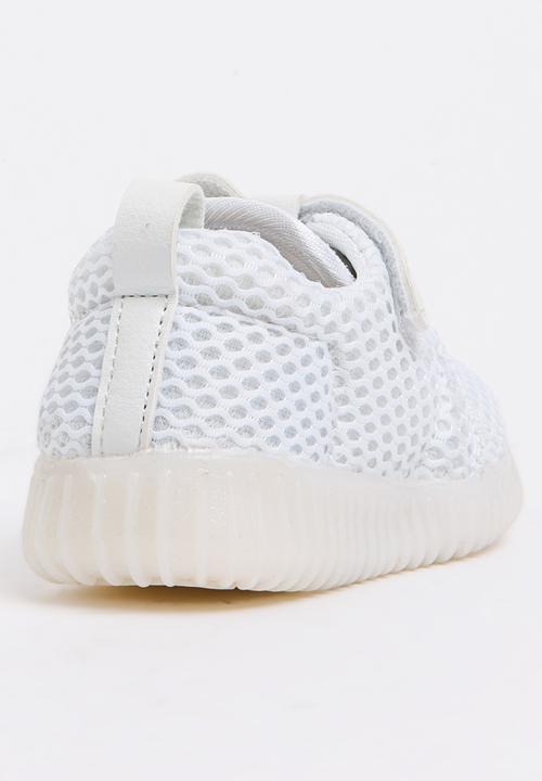 Pop Candy - Girls Light Up Sneaker White