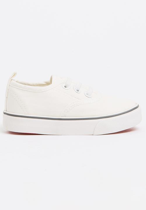 Pop Candy - Girls Canvas Sneaker White