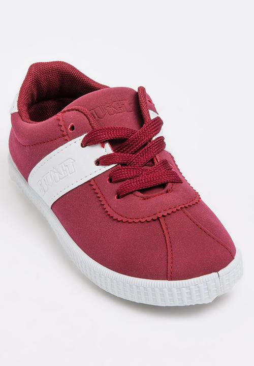 SOVIET - Platini Low Cut Sneaker Burgundy