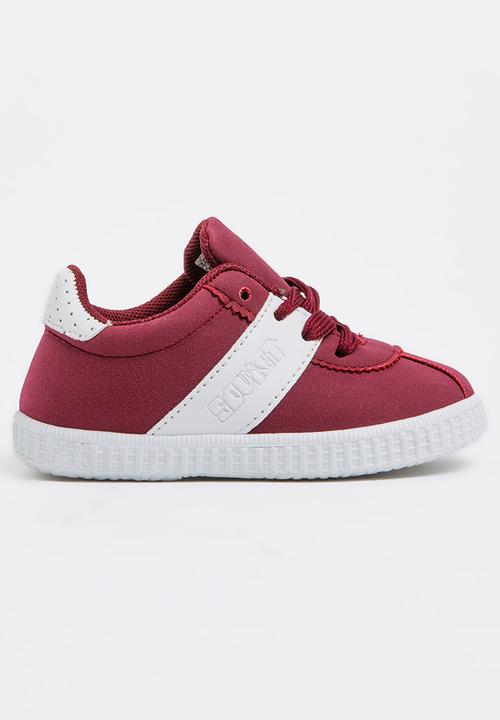 SOVIET - Platini Low Cut Sneaker Burgundy