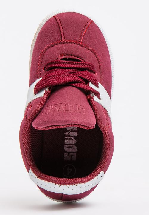 SOVIET - Platini Low Cut Sneaker Burgundy
