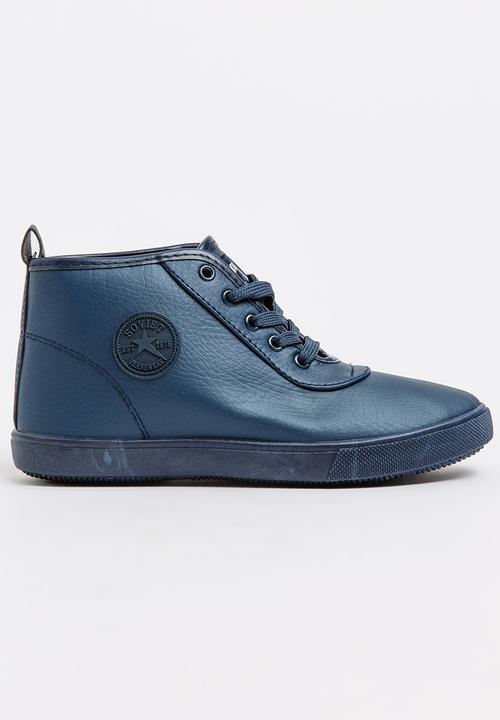 SOVIET - Callista Hi Cut Sneaker Mono Navy