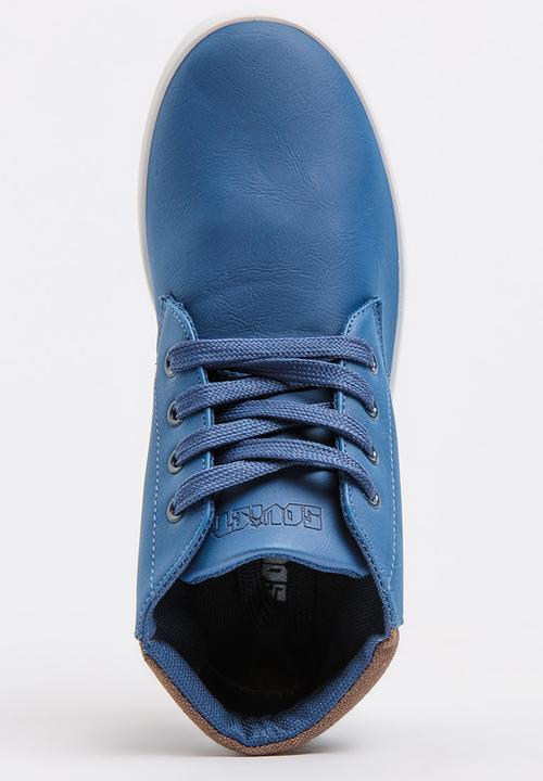 SOVIET - Liverpool Hi Cut Boots Navy