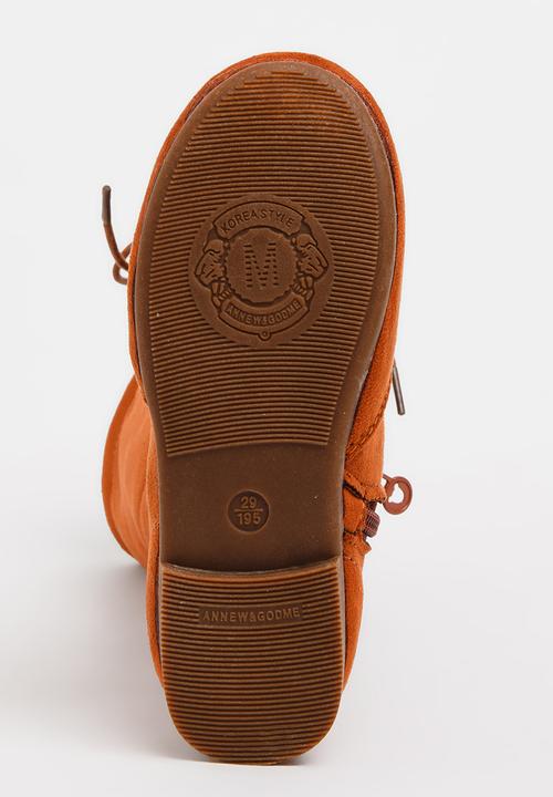 Pop Candy - Girls Knee-Length Boot Tan