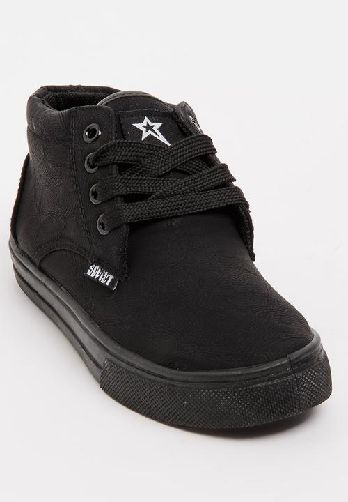SOVIET - Clyde High Cut Sneaker Mono Black