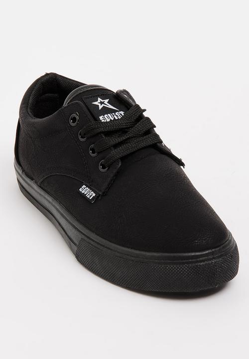 SOVIET - Clyde Low Cut Sneaker Mono Black