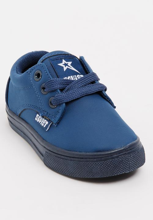 SOVIET - Clyde Low Cut Sneaker Mono Navy