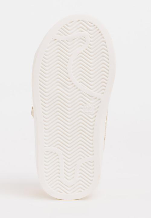 Pop Candy - Velcro Strap Sneaker Gold