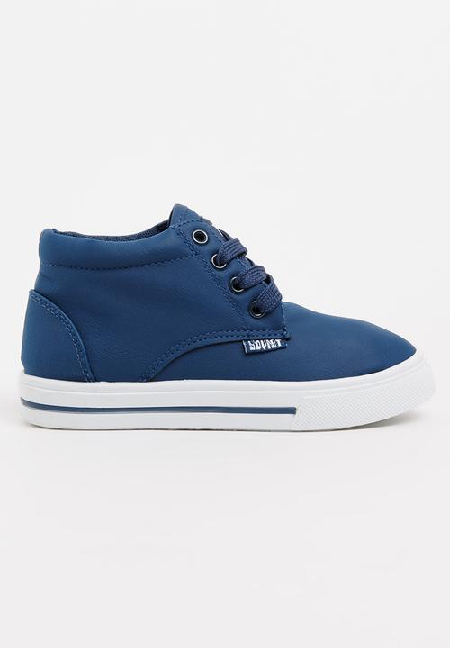 SOVIET - Clyde High Cut Sneaker Navy