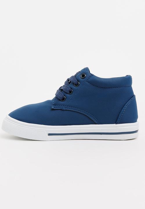 SOVIET - Clyde High Cut Sneaker Navy