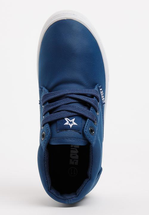 SOVIET - Clyde High Cut Sneaker Navy