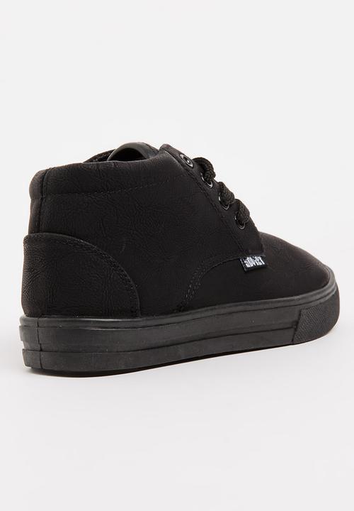 SOVIET - Clyde High Cut Sneaker Mono Black