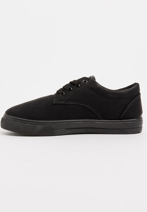 SOVIET - Clyde Low Cut Sneaker Mono Black
