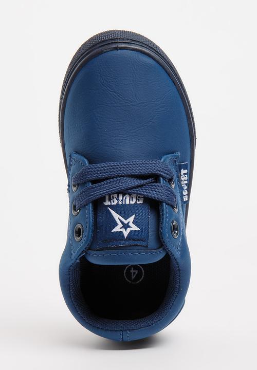 SOVIET - Clyde Low Cut Sneaker Mono Navy