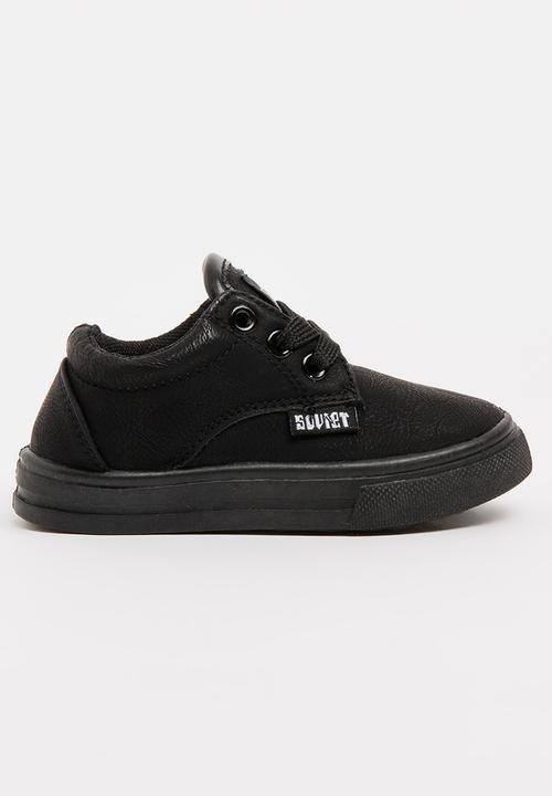 SOVIET - Clyde Low Cut Sneaker Mono Black