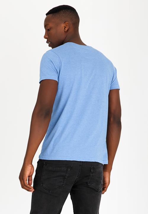 Brave Soul - Grail Basic Cotton Tee Blue