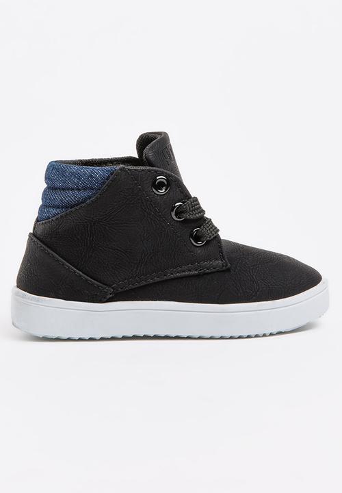 SOVIET - Liverpool Hi Cut Boots Black