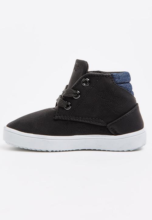 SOVIET - Liverpool Hi Cut Boots Black