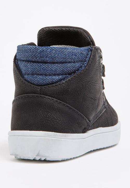 SOVIET - Liverpool Hi Cut Boots Black