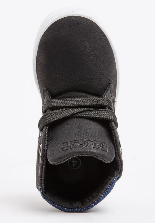 SOVIET - Liverpool Hi Cut Boots Black
