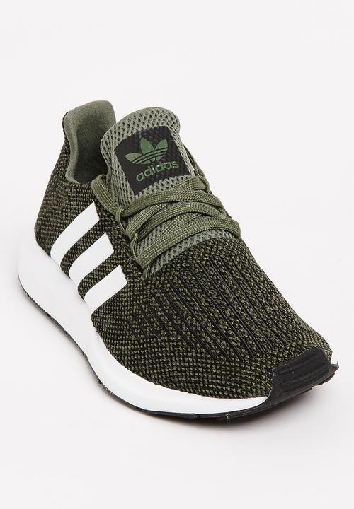 adidas Originals - Swift Run J Sneaker Dark Green