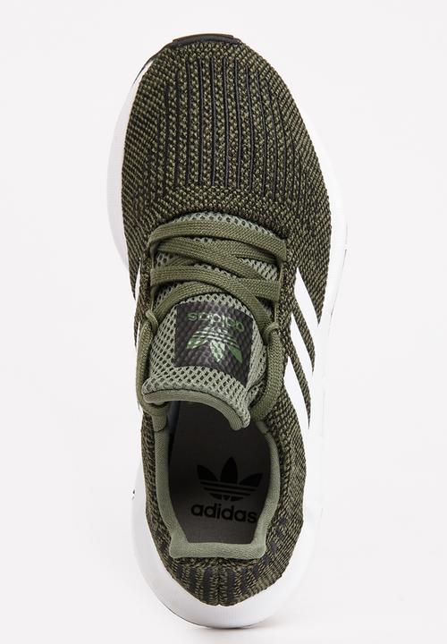 adidas Originals - Swift Run J Sneaker Dark Green