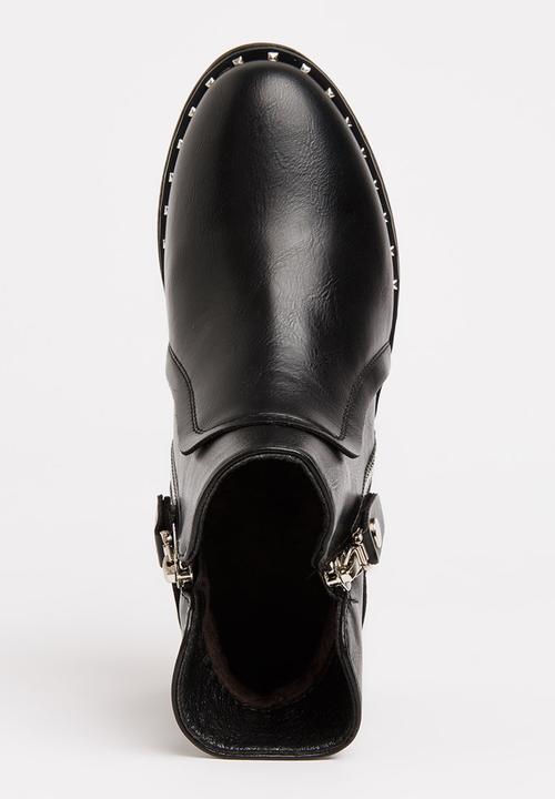 Pop Candy - Girls Ankle Boot Black