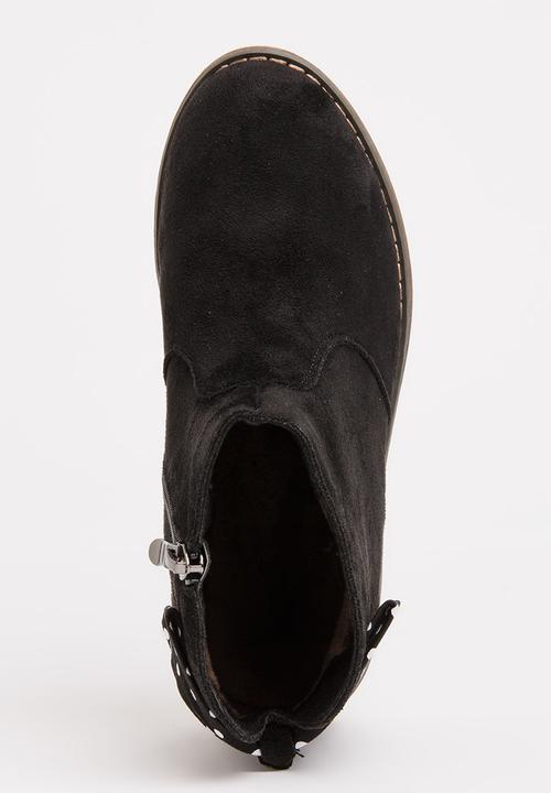 Pop Candy - Girls Ankle Boot Black