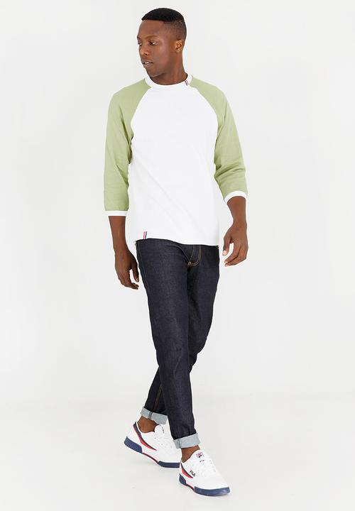 STYLE REPUBLIC - Raglan Box Tee White