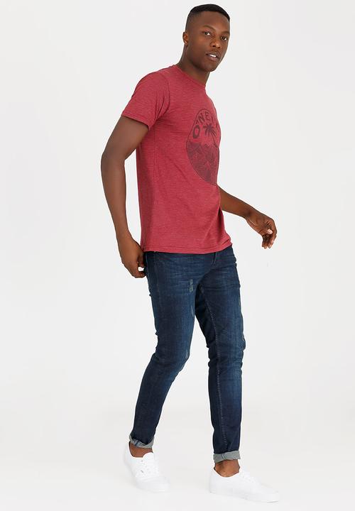 O'Neill - Waver Cotton Tee Burgundy