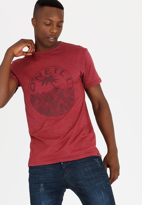 O'Neill - Waver Cotton Tee Burgundy