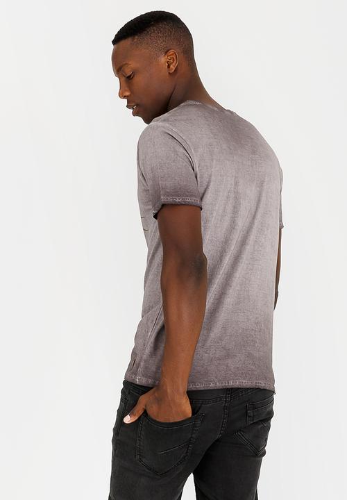 Lizzard - Ivan Cotton Tee Charcoal