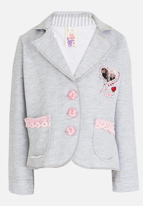 Eco Punk - Girls Blazer Grey