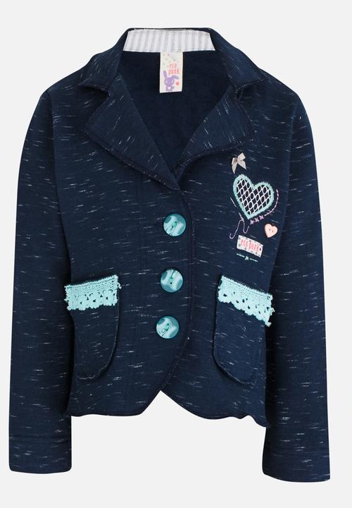 Eco Punk - Girls Blazer Navy