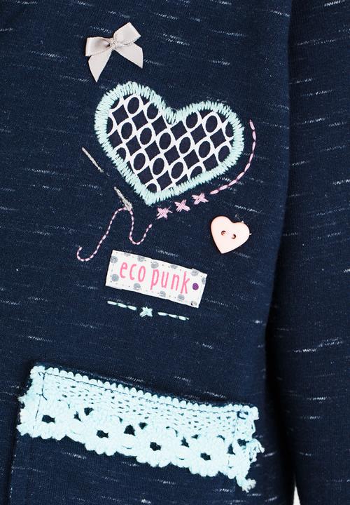 Eco Punk - Girls Blazer Navy