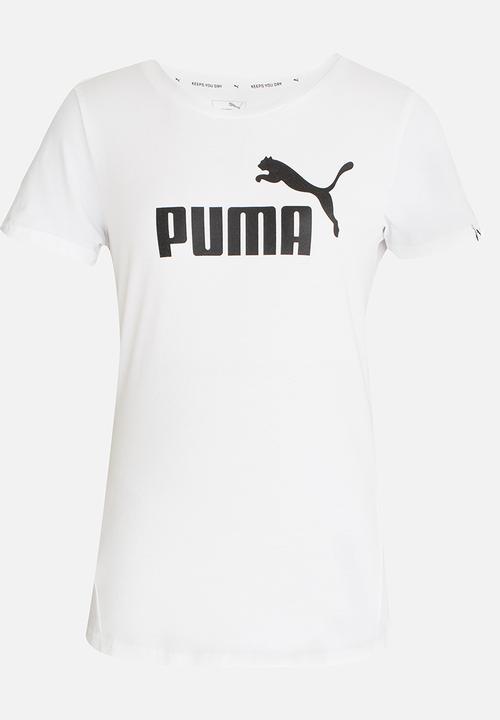 PUMA - Style ESS Logo Tee White