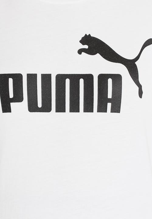 PUMA - Style ESS Logo Tee White