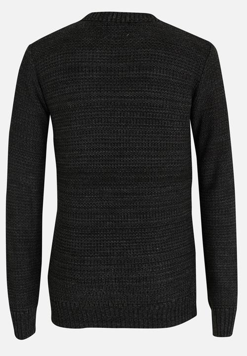 Rebel Republic - Marled Long Sleeve Jersey Black