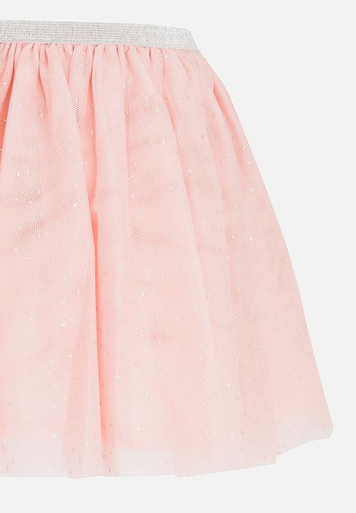 MINOTI - Tutu Skirt with Glitter Waistband Mid Pink