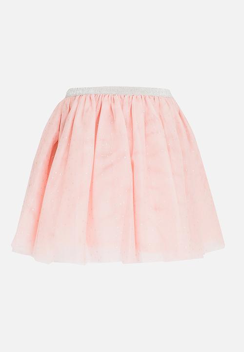 MINOTI - Tutu Skirt with Glitter Waistband Mid Pink