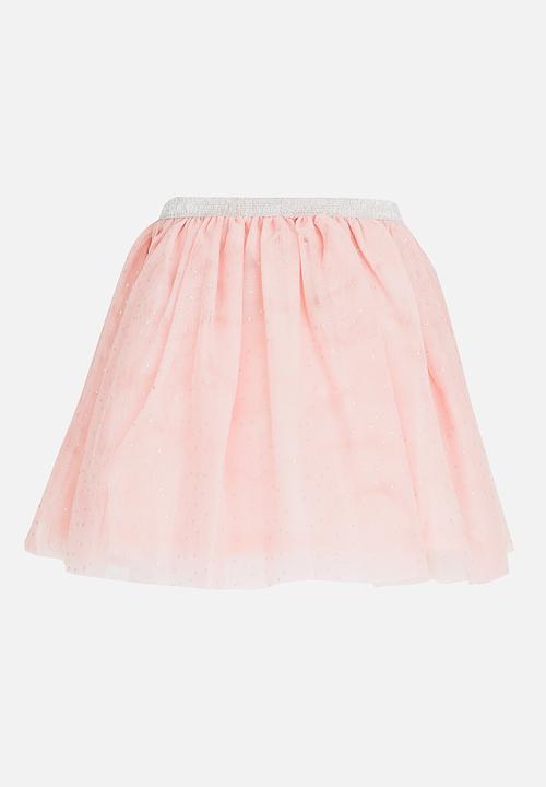 MINOTI - Tutu Skirt with Glitter Waistband Mid Pink